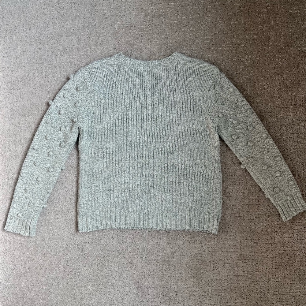 All:Row Chunky Knit Pom Pom Sweater - Picture 7 of 12